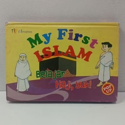 (PRELOVED BUKU ANAK) Pop up book my first islam - belajar haji