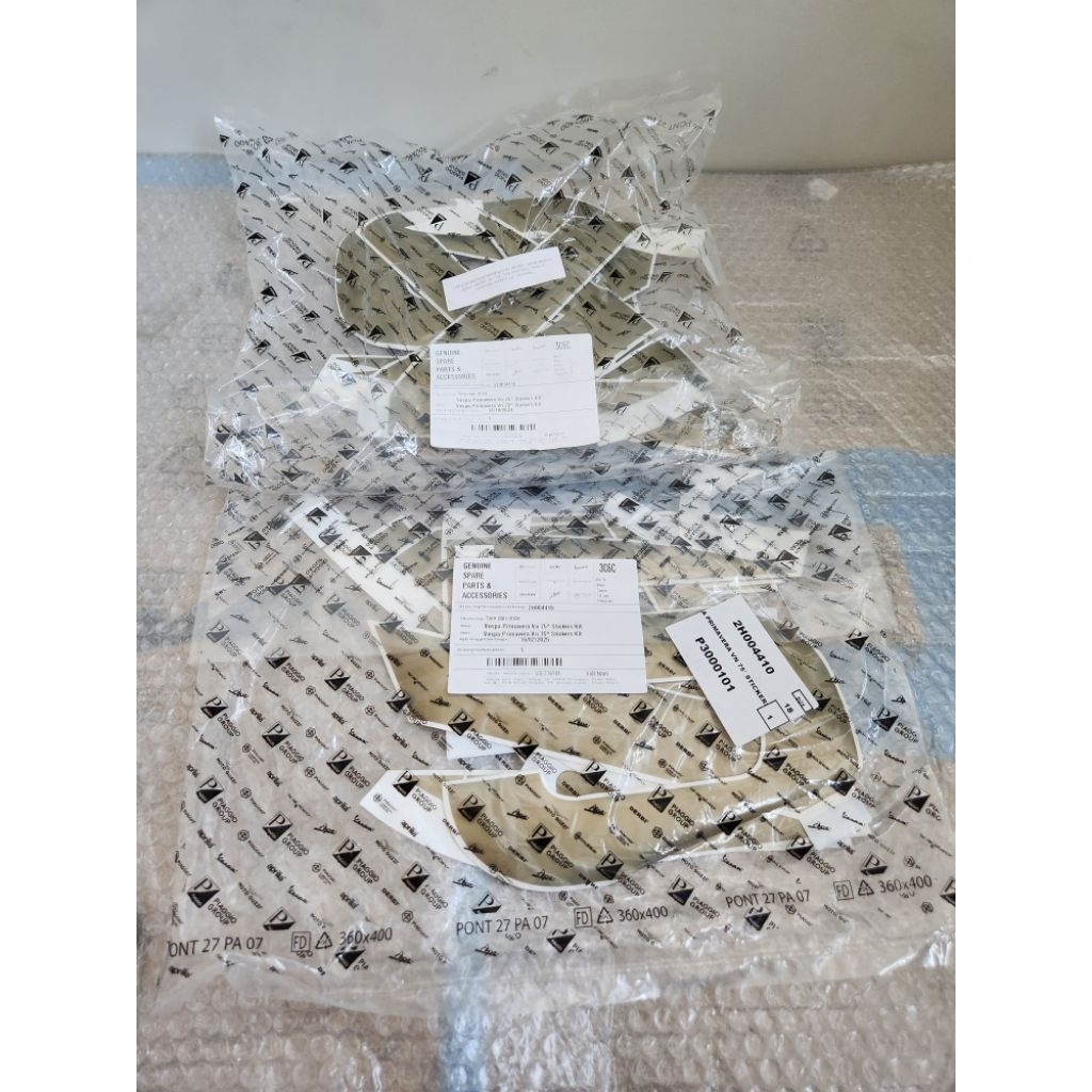 Decal Kit Body Vespa Primavera 75th Original