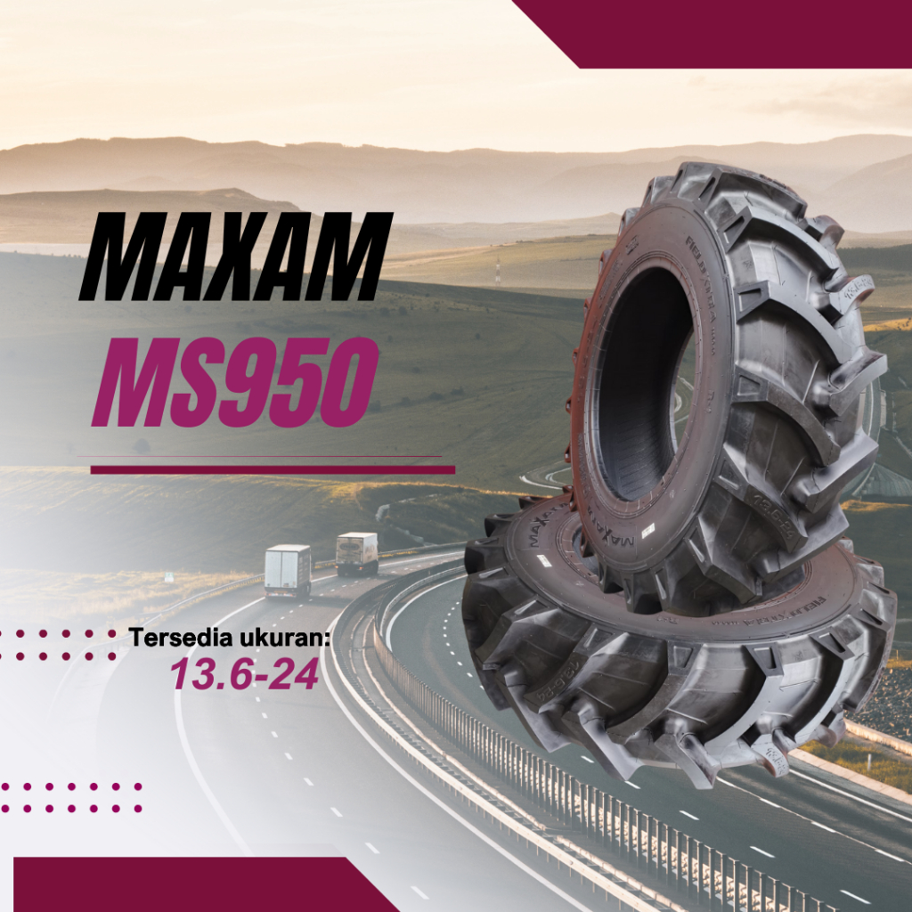 BERLIAN BAN MAXAM Ban TRAKTOR 13.6-24 MS950