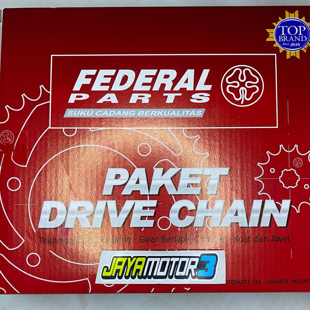 GIR GEAR SET FEDERAL K15 CB150R OLD GARANSI 100% ASLI