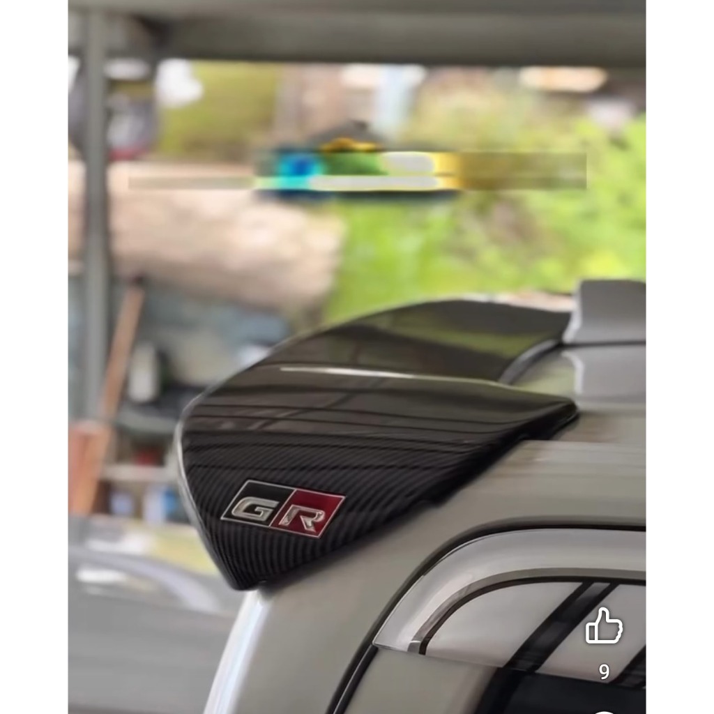 Spoiler Carbon Hilux Revo 2016 SPoiler Hilux Revo Spoiler Hilux 2016 Carbon