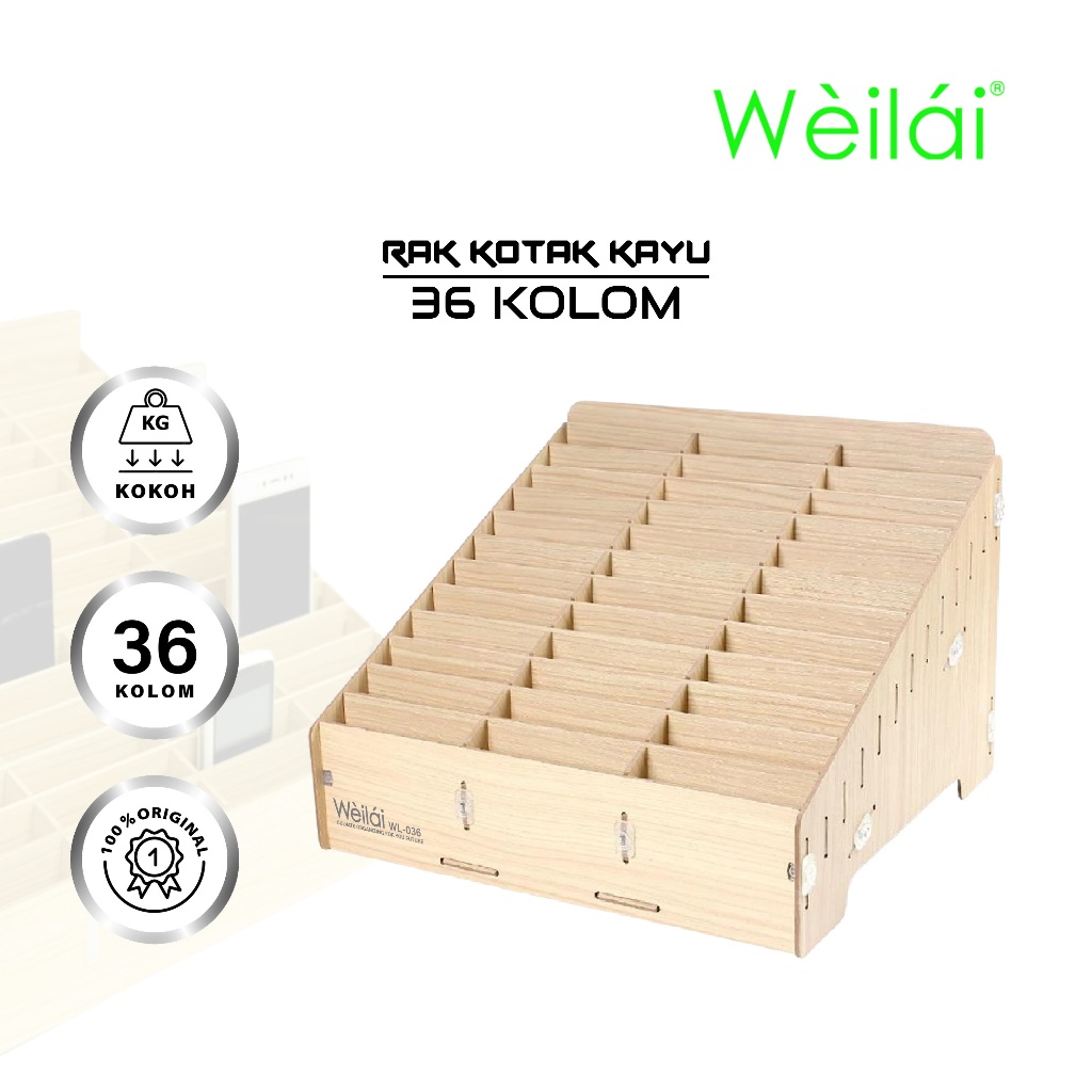 WEILAI WL 036 MANAGEMENT BOX MULTIFUGSI ORIGINAL - RAK KOTAK KAYU SPAREPART HP WEILAI - RAK MULTIGUN