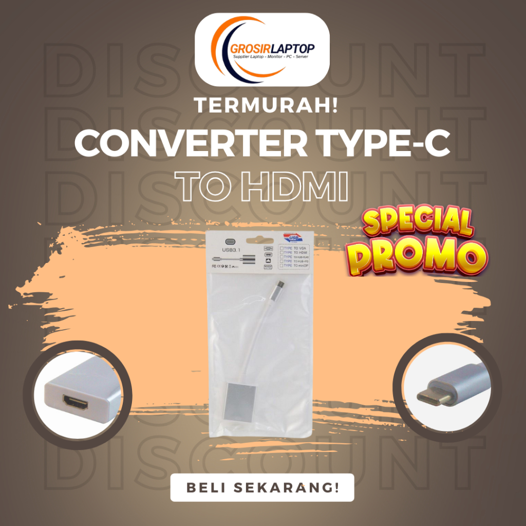 PROMO Converter Type-C to HDMI - Converter HDMI
