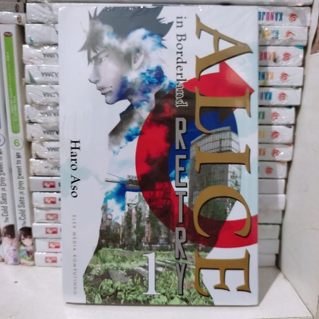 komik alice in borderland retry vol 1-2 set segel