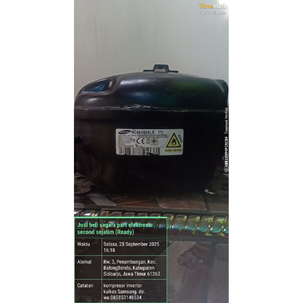 kompresor inverter kulkas samsung