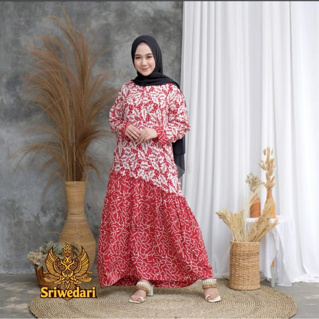 Gamis daster batik Pekalongan