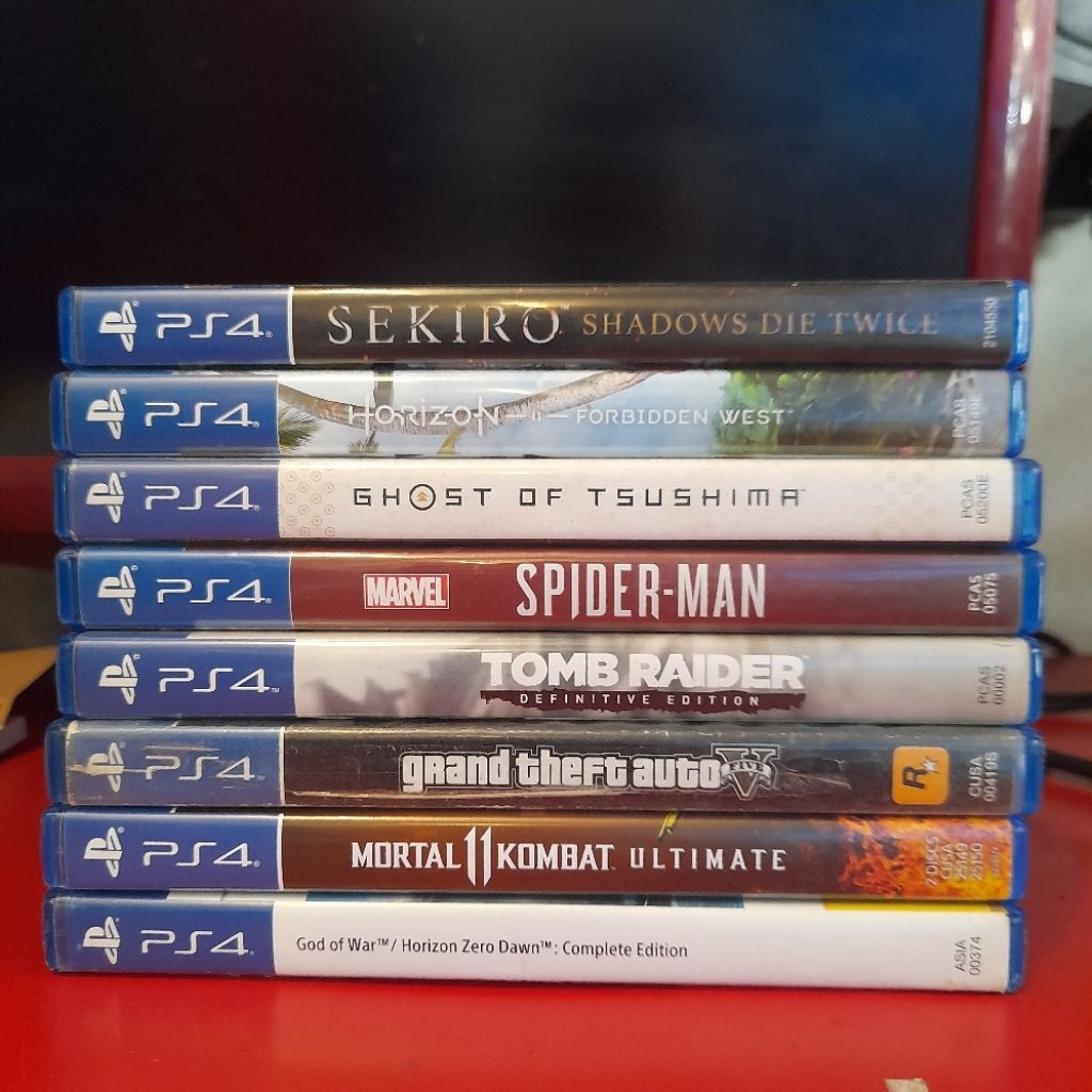 Kaset ps4 / bd playstation 4 bekas all judul