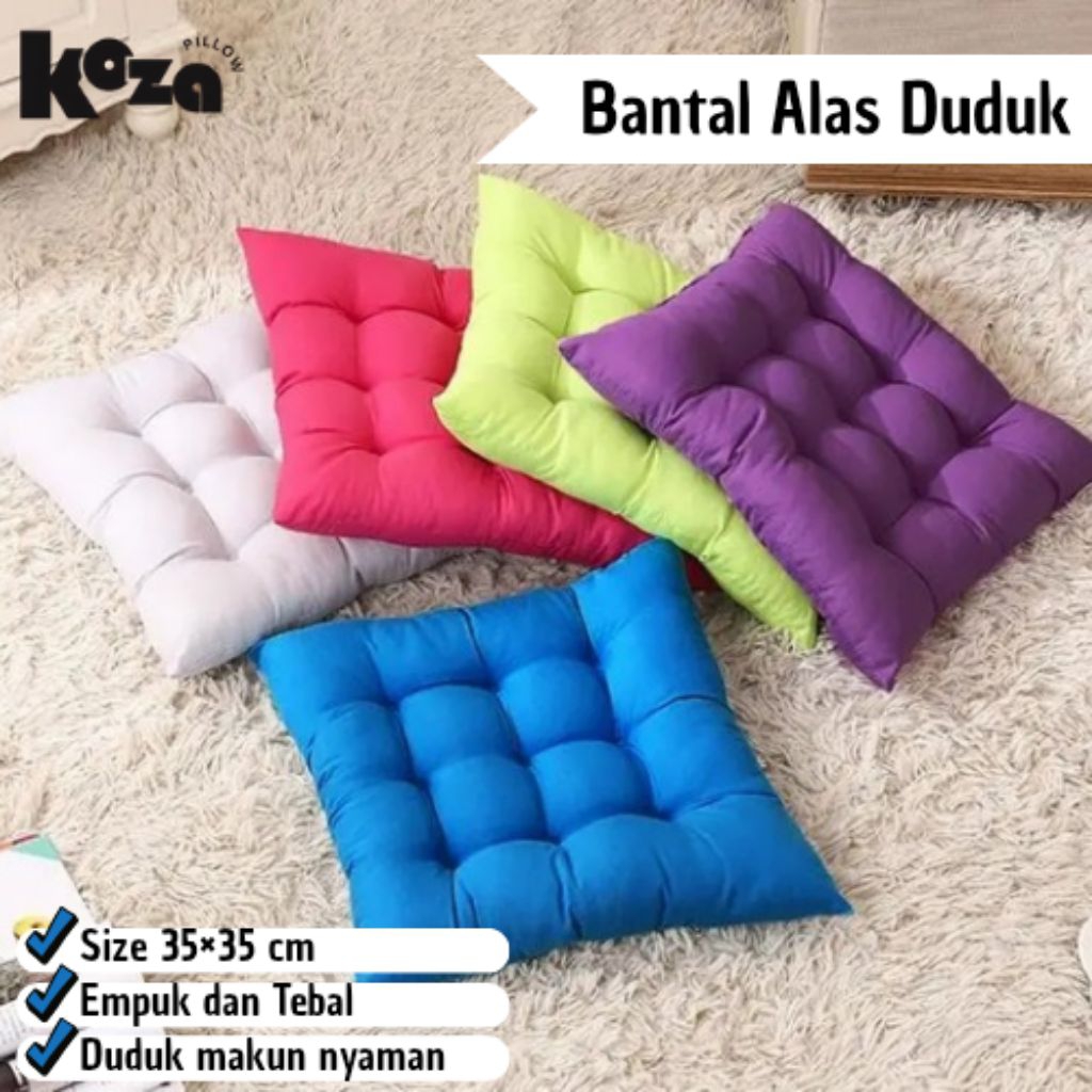 Oliver Syahdu Bantal Duduk / Bantal Alas Duduk Tebal & Empuk, Bantal Alas Duduk Kursi Tebal, Bantal