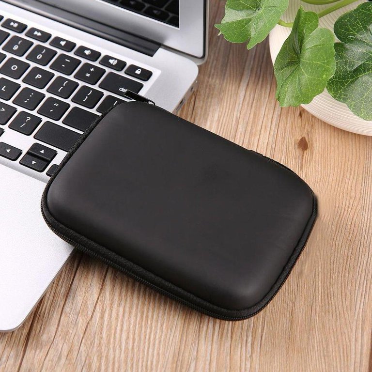 Pouch JUMBO Persegi Panjang Penyimpanan Headset dan Kabel Charger — 8