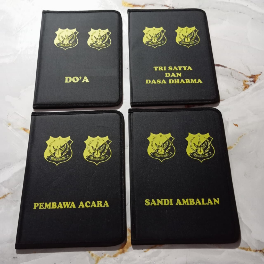 Map Upacara Sablon Desain Custom