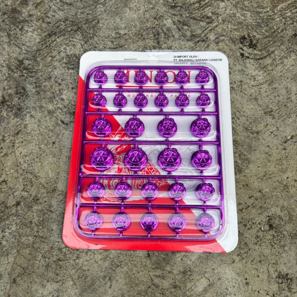 COVER TUTUP BAUT PROBOLT WARNA / MONEL BAUT 8,10,12,14, DLL PEMANIS BAUT WARNA VARIASI