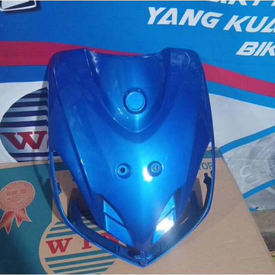 tameng depan mio 2008 2009 2010 biru muda/panel mio 08 biru muda/win