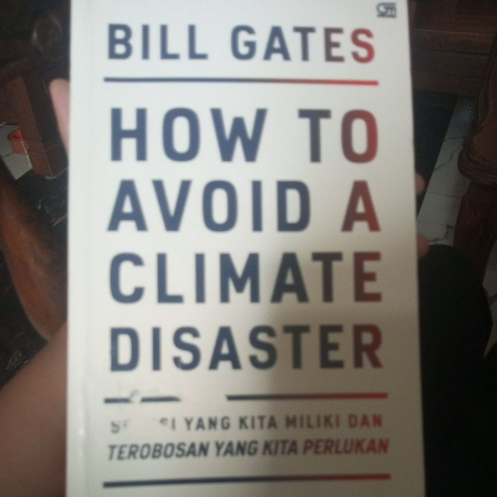 Bill Gates how to avoid a climate disaster