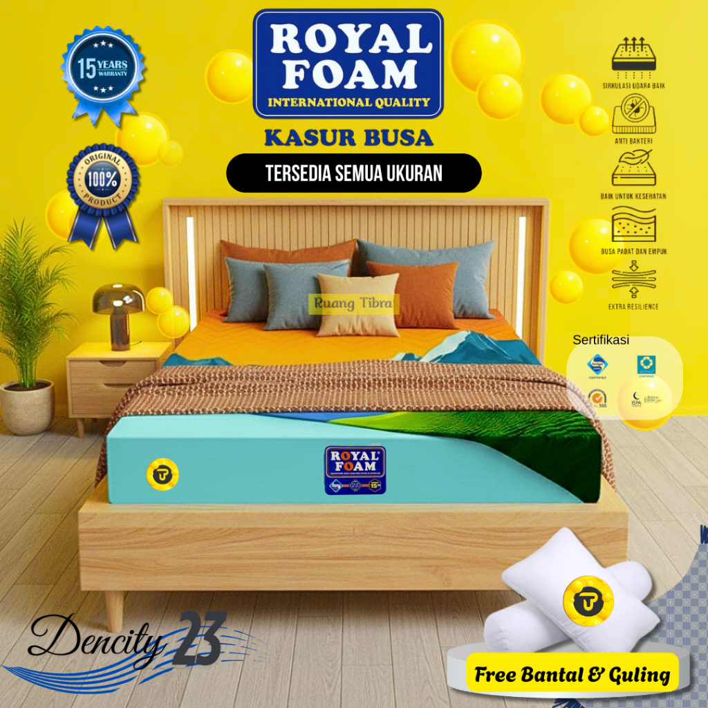 Kasur Busa Royal Foam Density 23 Garansi Resmi 15 Tahun