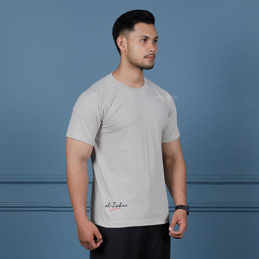 AL ZAHRA Kaos Dalam Grey AZ-1622