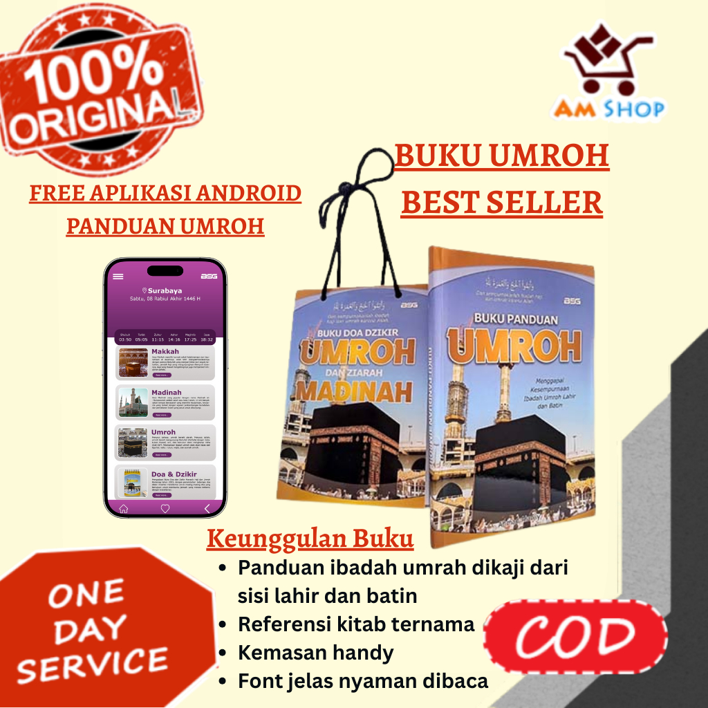 Buku Umroh Lengkap: Buku Panduan Umroh Menggapai Kesempurnaan Ibadah Umroh Lahir dan Batin