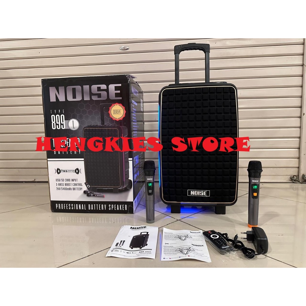 SPEAKER NOISE 899L / NOISE 899 L (12 INCH + 2 MIC WIRELESS)