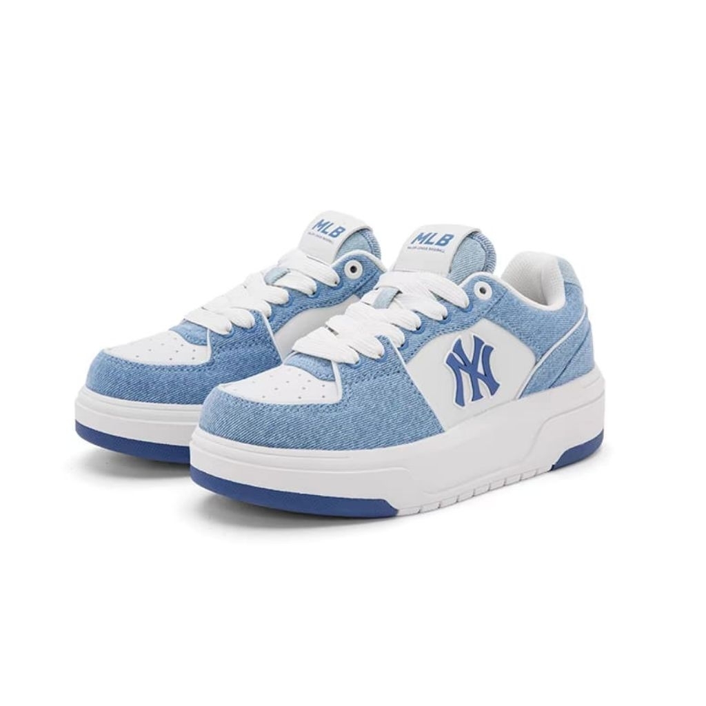 Sepatu MLB Chunky Liner NY Yankees Vintage Denim / MLB Original