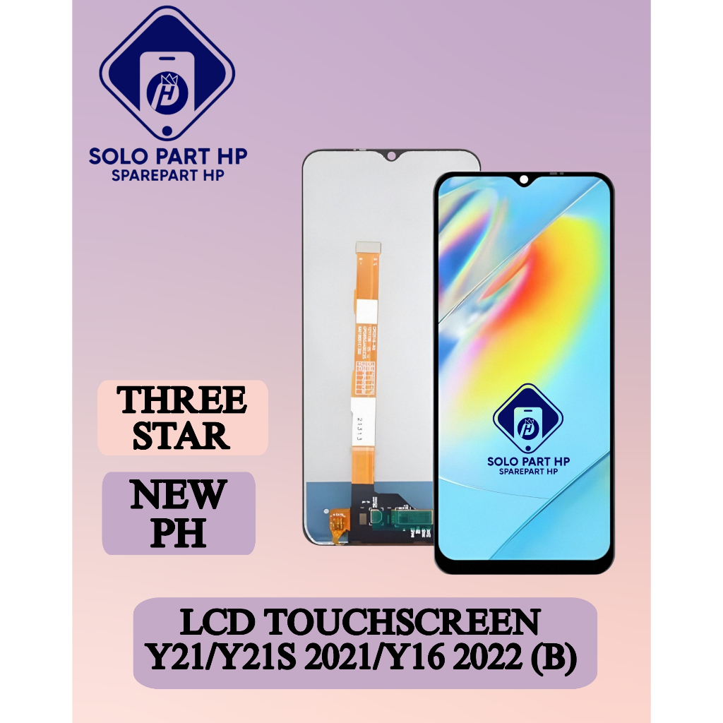 Solo Part HP Sparepart Lcd & Touchscreen Vivo Y21 / Y21S 2021 / Y16 2022