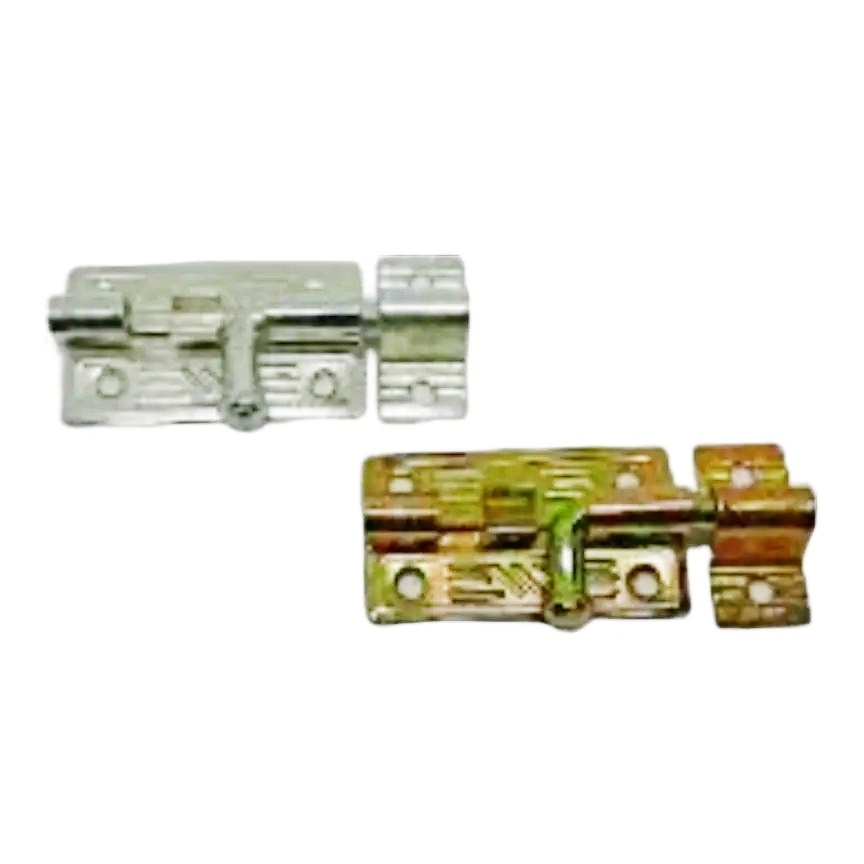 Grendel Slot MINI / Grender MINI KECIL 1.5 inchi - Ukuran 60mm x 25mm - Warna Gold - Tidak Termasuk 