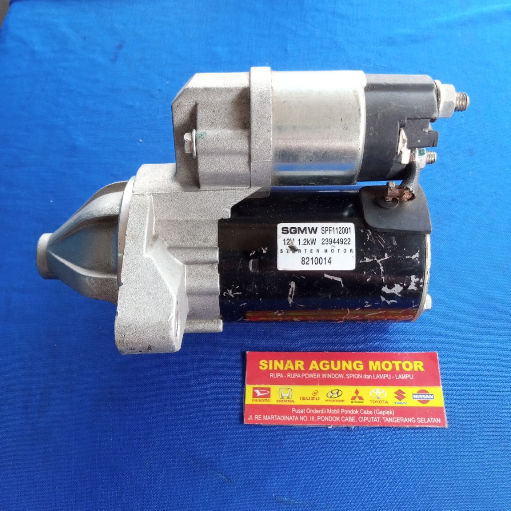 Copotan original DINAMO STATER WULING CONFERO, WULING ALMAZ kode SGMW  8210014