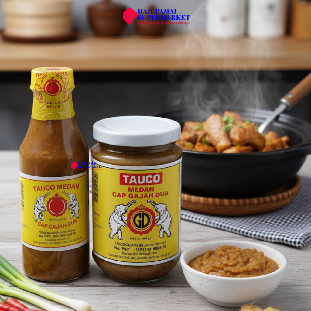 Tauco Medan Cap Gajah Dua All Ukuran