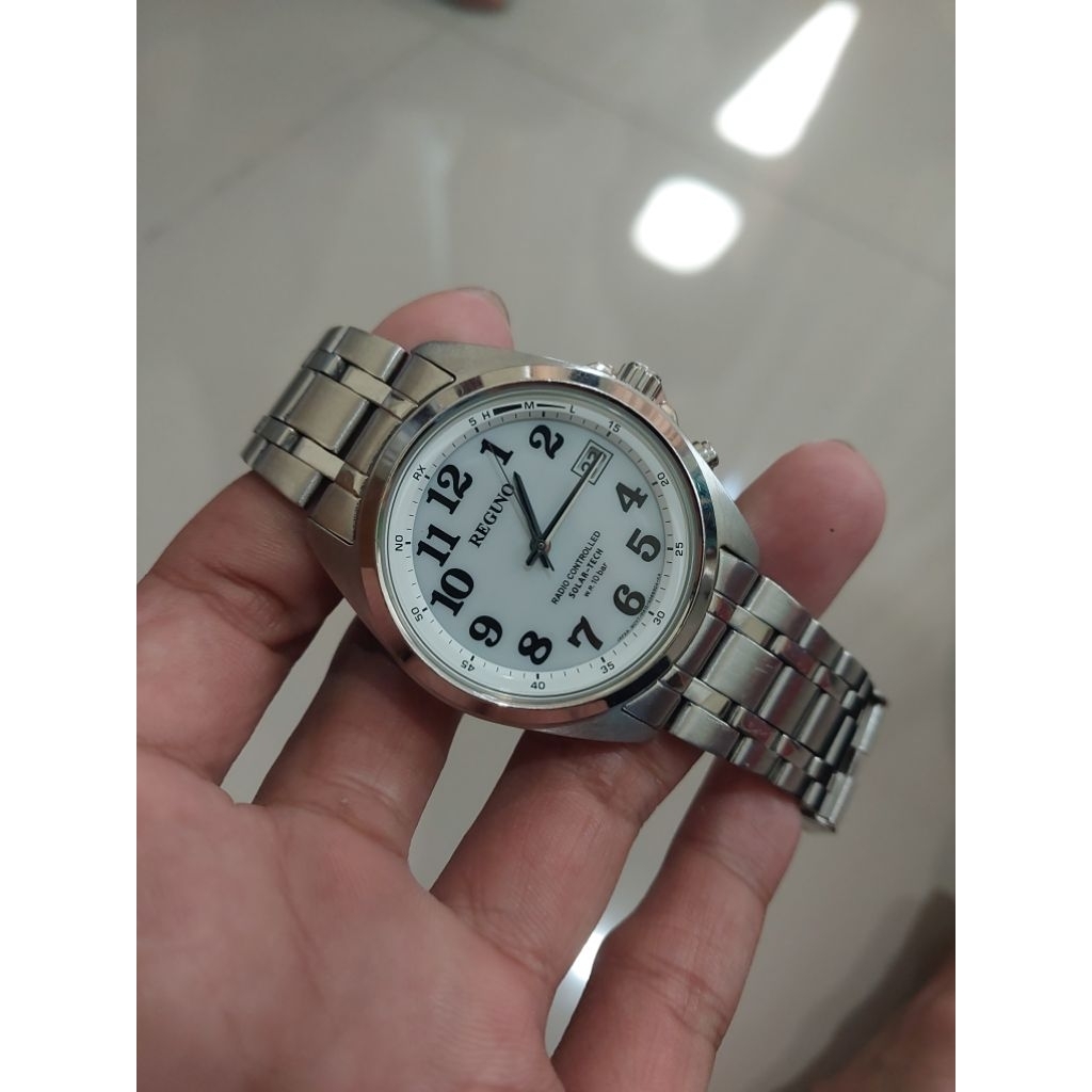 Arloji Citizen Reguno Radio Controlled Solar Tech