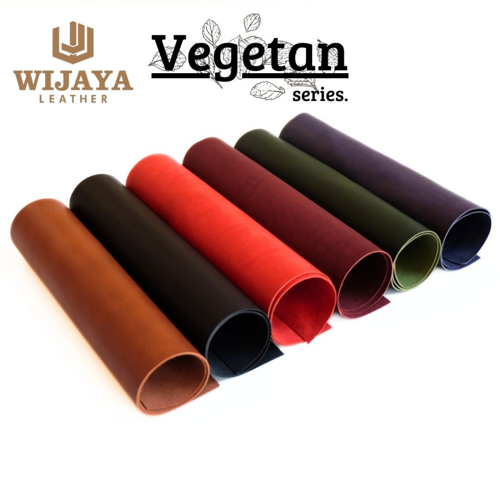 Wijaya Leather Kulit Sapi/Cow Leather Vegetan Lembaran Panel A3 & A4 Ketebalan 1.4mm-1.6mm Cover Jou