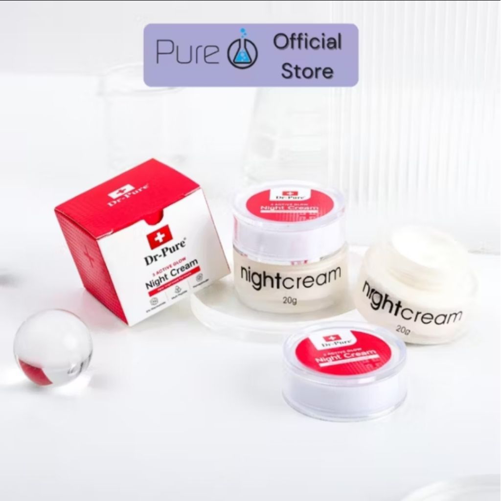 CREAM DR PURE NIGHT / MALAM ORIGINAL BPOM