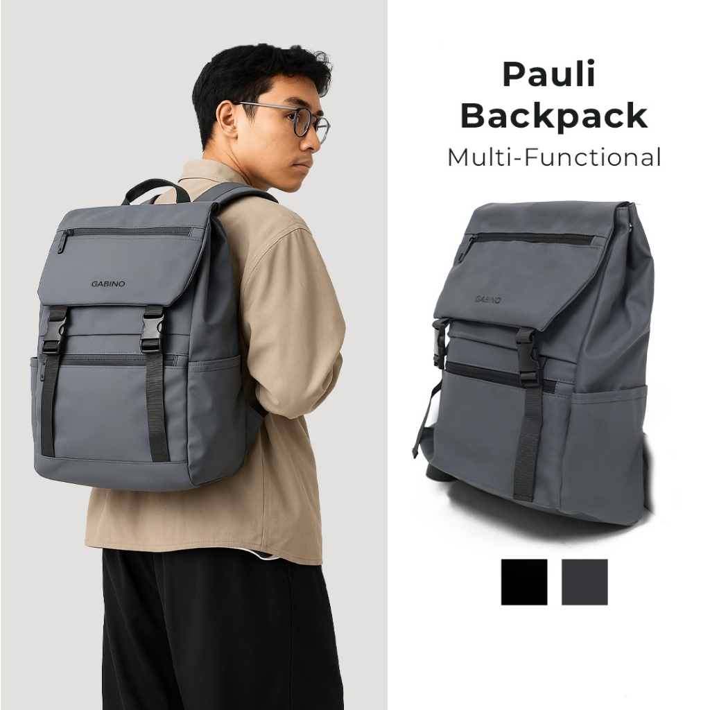 Gabino Tas Pria Ransel Backpack Casual Tompi - G5CA4003