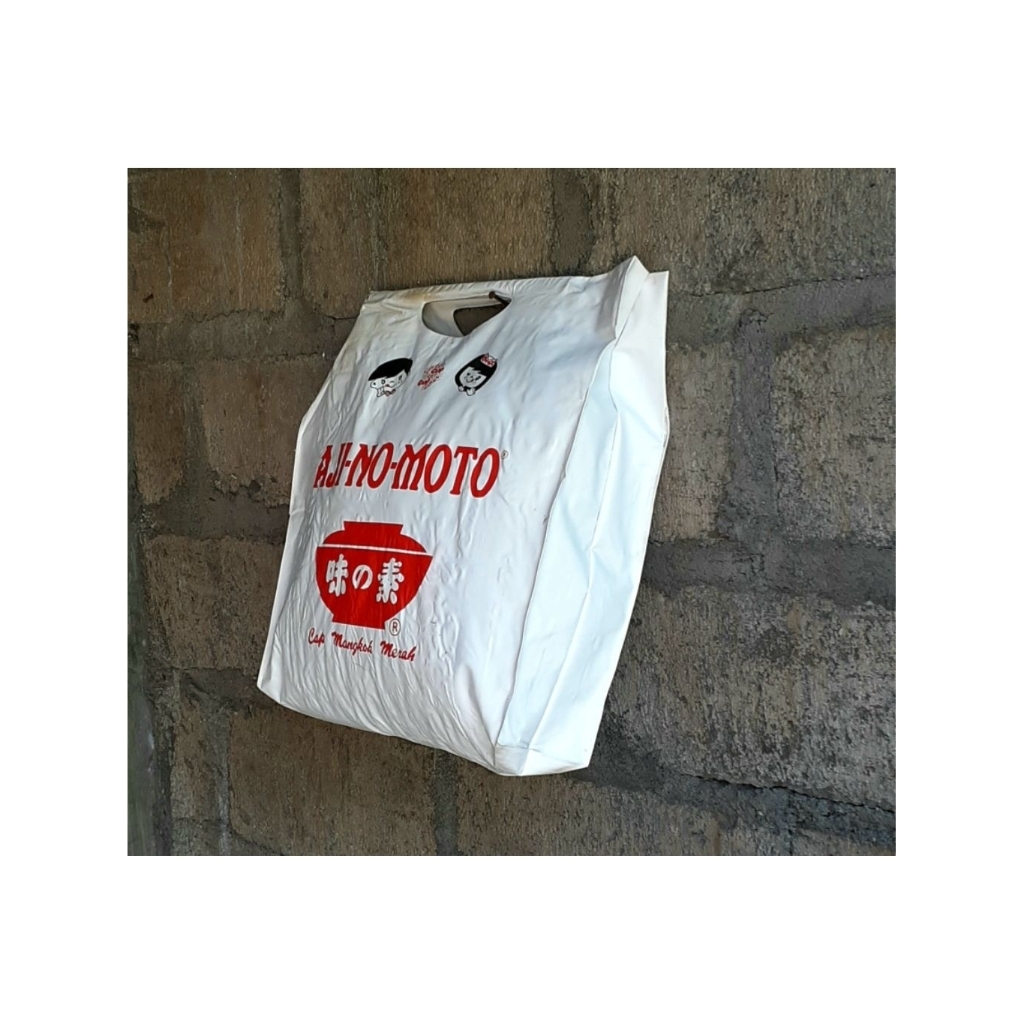 Tas Belanja Plastik Jadul Reklame AJINOMOTO