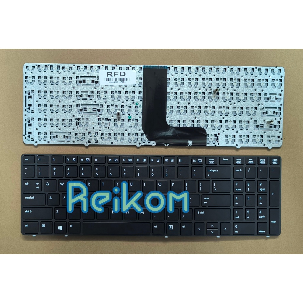 Keyboard Laptop Notebook HP EliteBook 8560p 8560w 8570w numerik