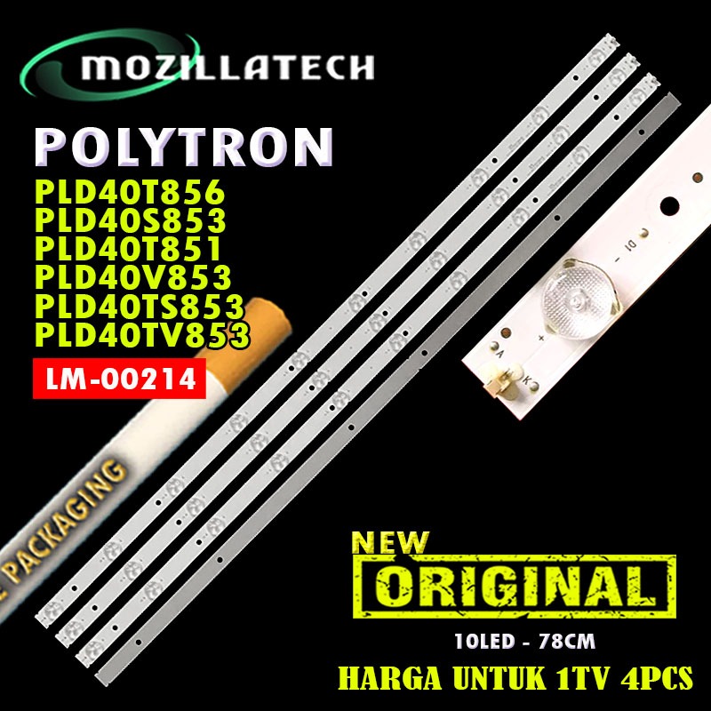 BACKLIGHT TV LED POLYTRON 40 40T856 40S853 40T851 40V853 40TS853 40TV853 PLD40T856 PLD40S853 PLD40