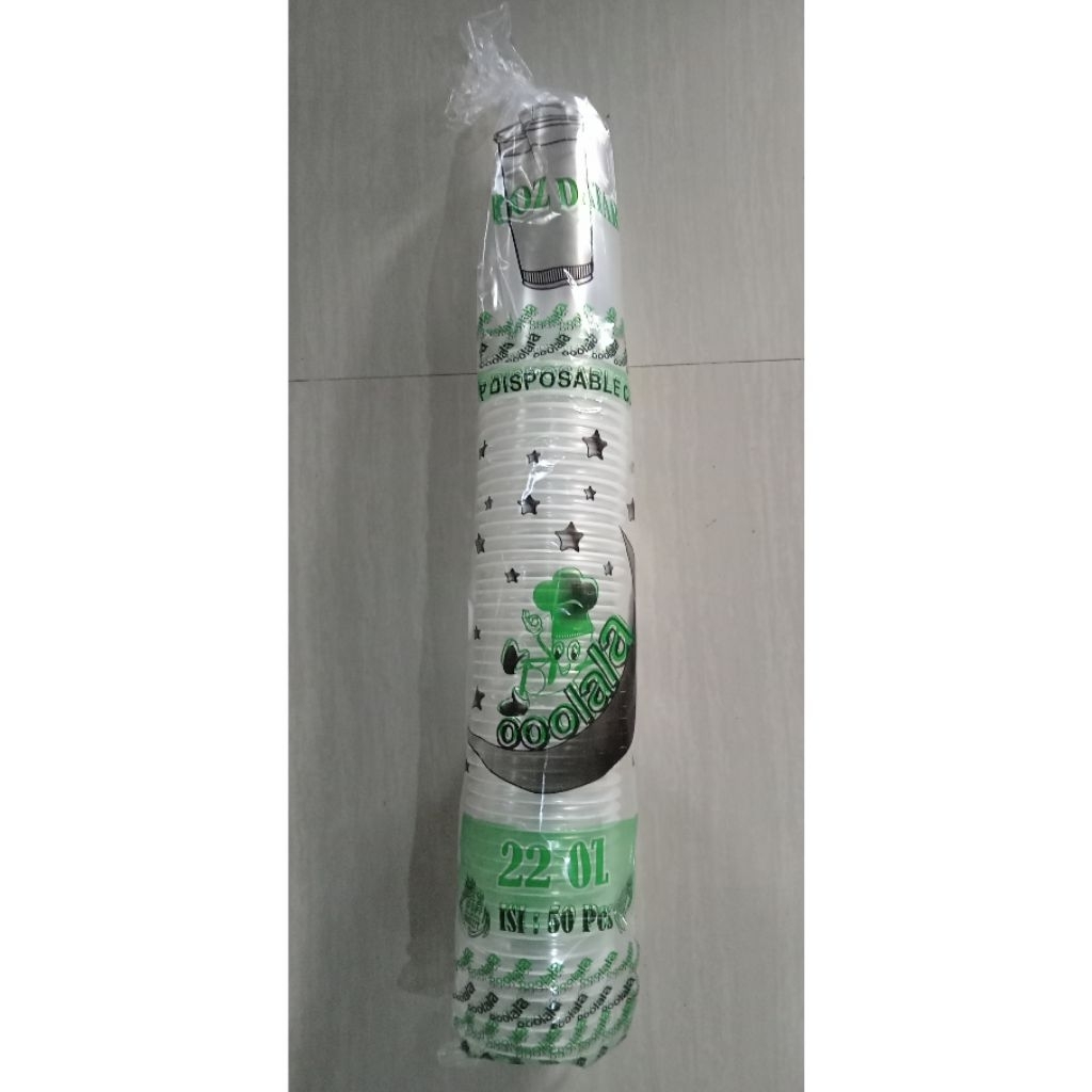 Gelas Plastik 22oz Slim Tebal Bening – Cup Minuman Dingin