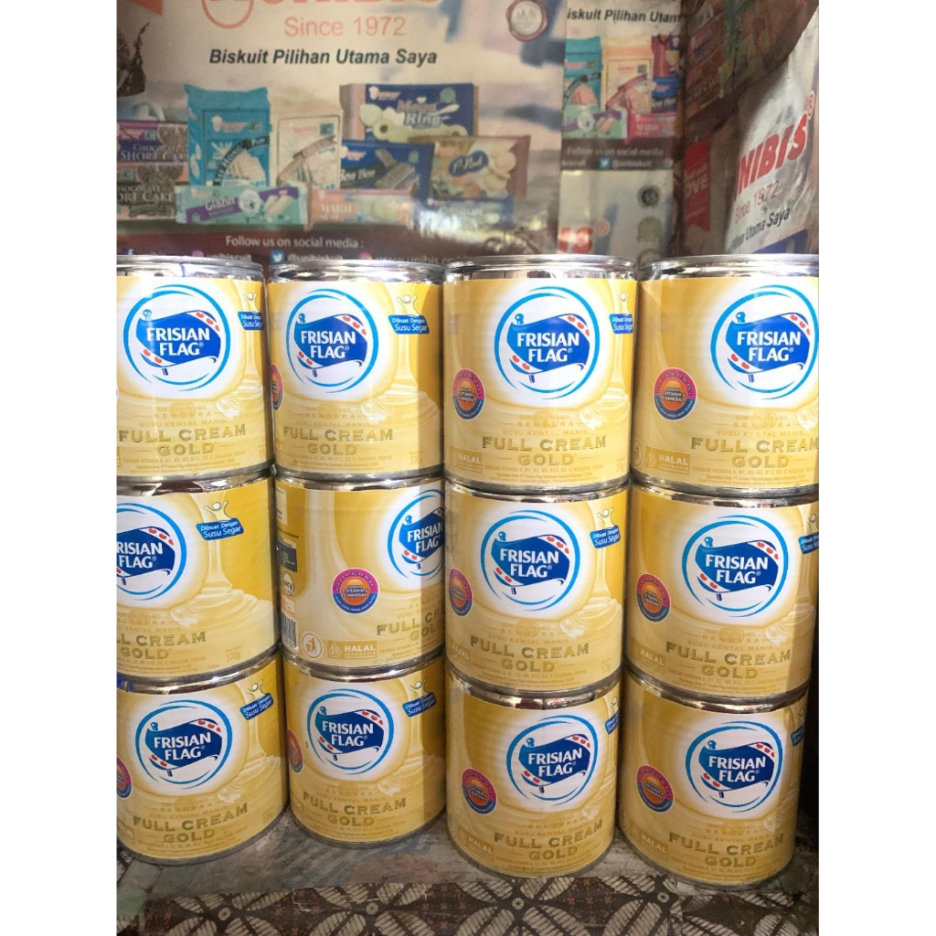 Susu Frisian Flag Gold 370Gr Kaleng