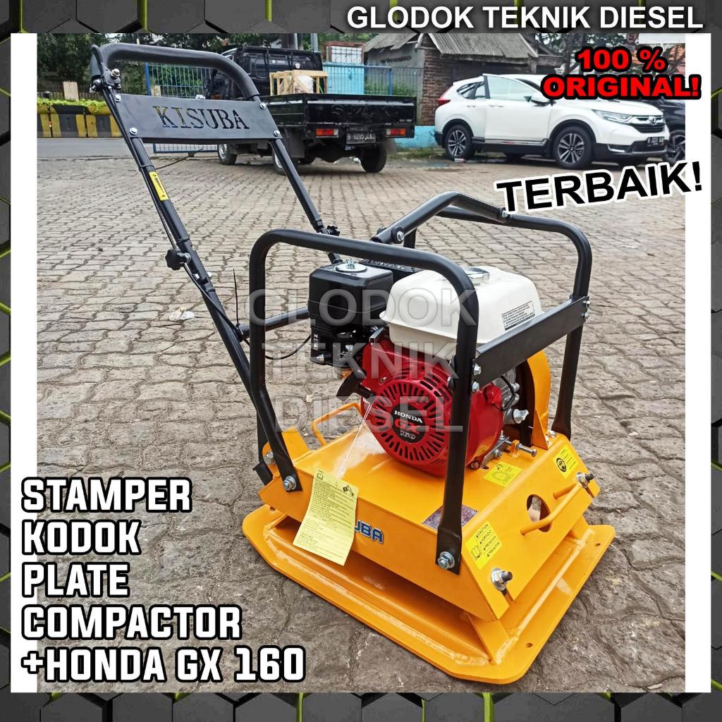 Stamper Kodok Plate Compactor Engine Bensin TERBAIK Mesin Stamper Kodok Plat C90T / Compactor Plate 
