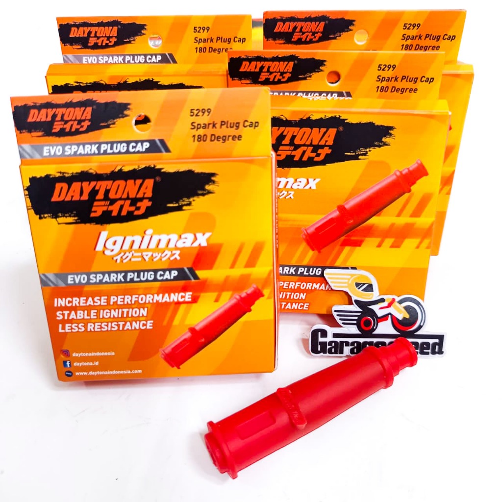 TUTUP KEPALA BUSI COP BUSI DAYTONA AEROX LEXI NMAX MIO VIXION CRF 150 R15 DAYTONA 5299