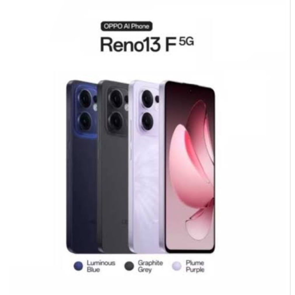 HP OPPO RENO 13F 5G 8/256 GB - OPPO RENO 13 F 5G RAM 8GB ROM 256GB RESMI