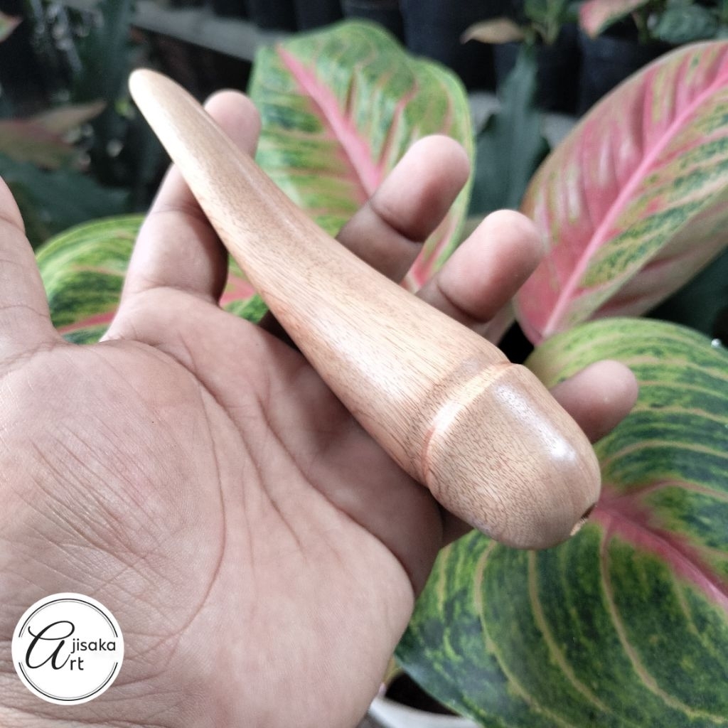 AJISAKA_ART | pipa once / once cangklong unik dan antik kayu setigi