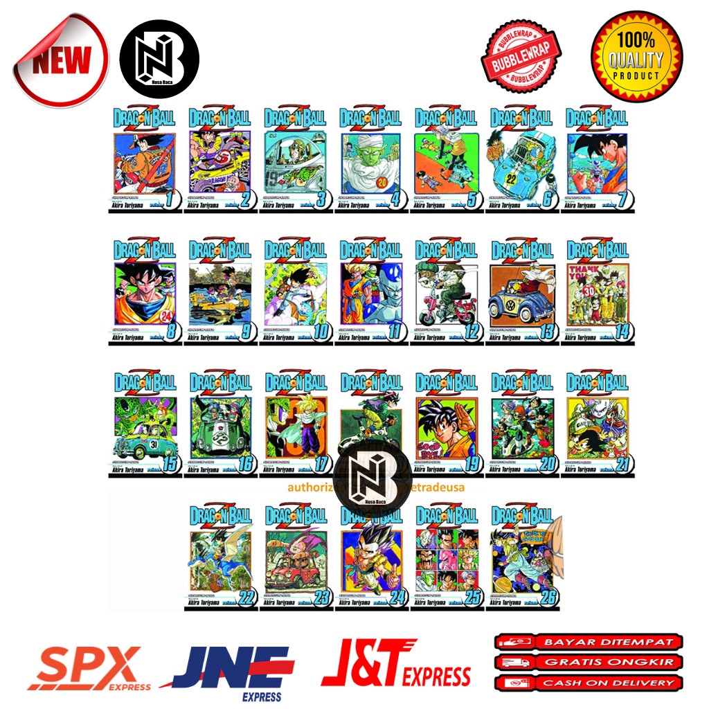 Komik Dragon Ball Z, Vol. (1-26) Fullset