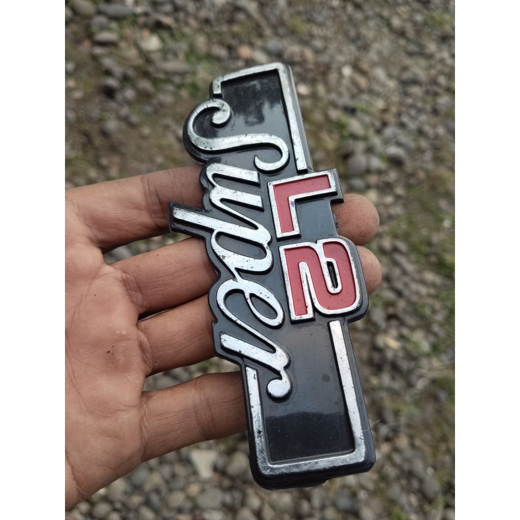 emblem box aki emblem dop aki emblem tepong aki emblem logo sticker Yamaha L2S L2Super L2 Super non 