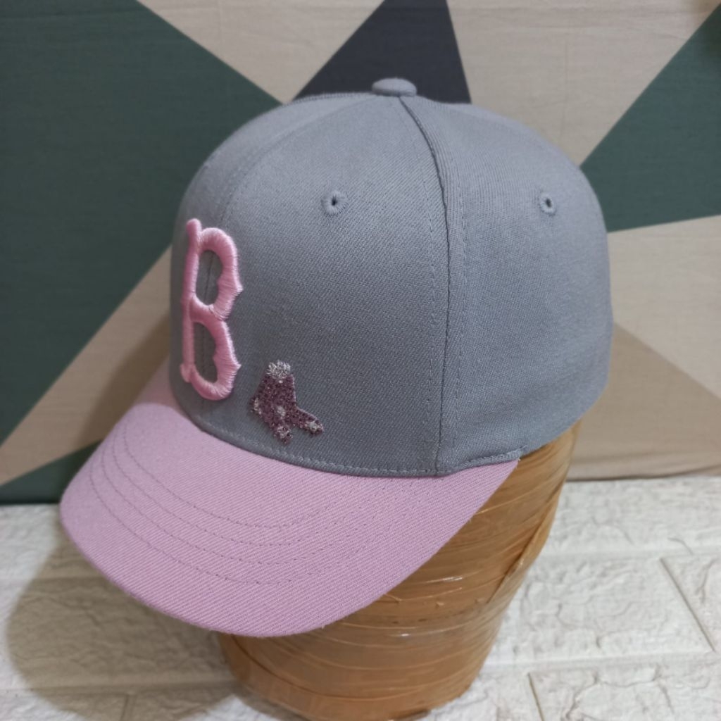 Topi Visor Pendek Topi eMLB Second Topi Logo B Original Size S-M R9016