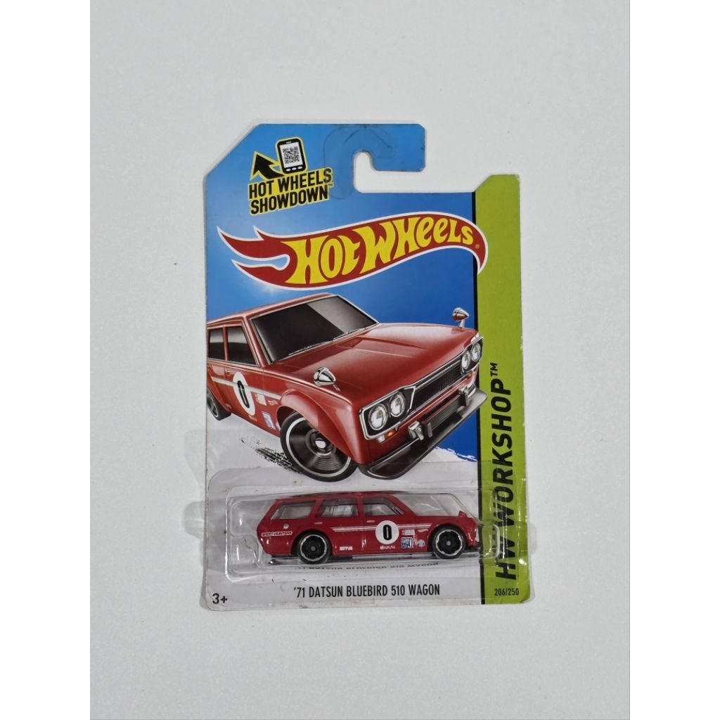 Hotwheels Datsun Bluebird Red