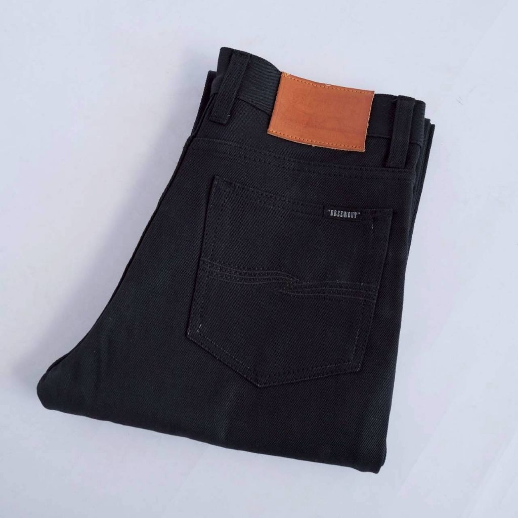 Celana Super Black Selvedge Denim 16 OZ