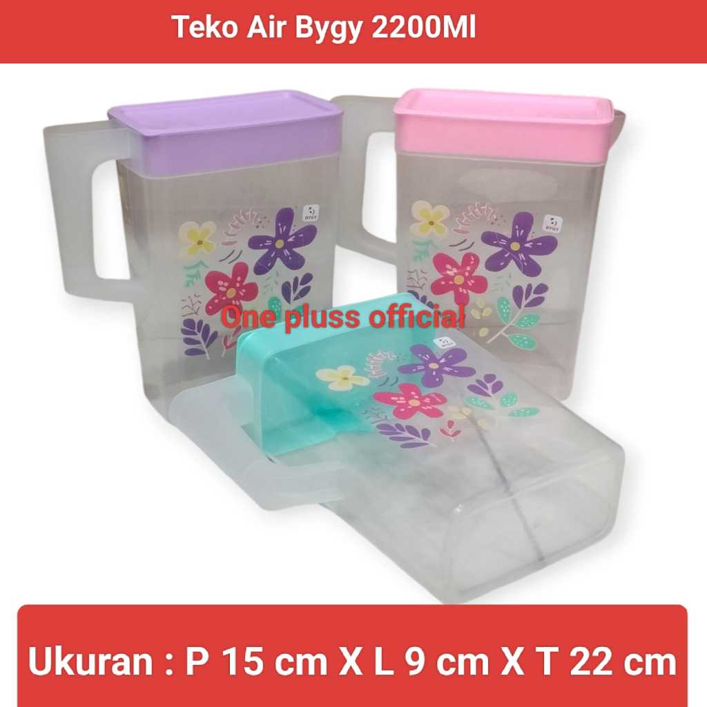 Teko air 2.2liter bahan Plastik biggy / Teko Plastik 2.2Liter / Teko Air Mini / Teko Air