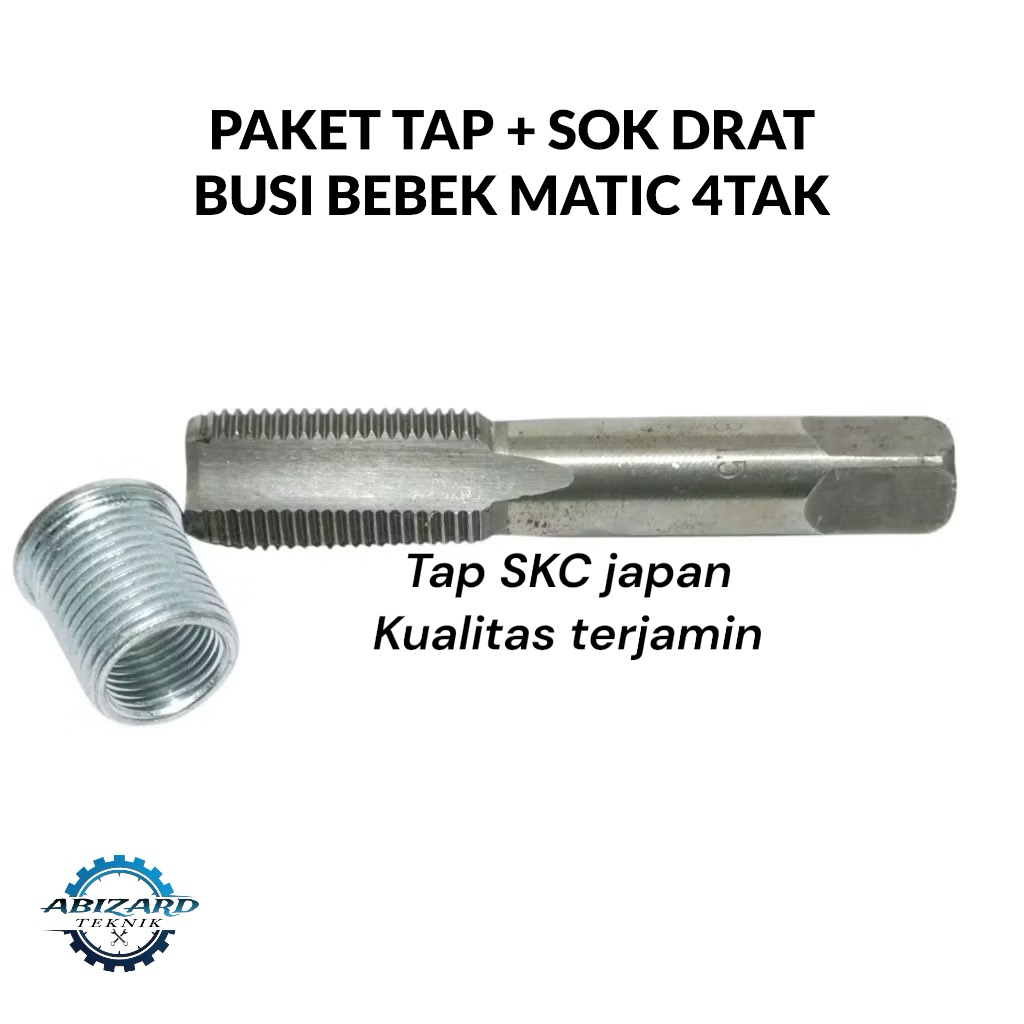 paket tap set bosh drat sok drat busi motor bebek matic grand supra c7 4tak