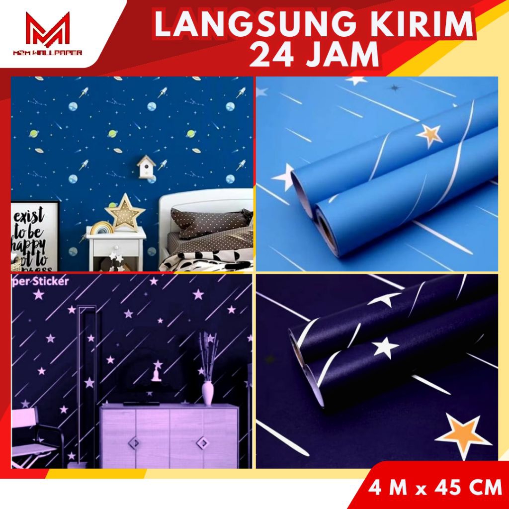 Wallpaper Dinding Kamar Anak Biru Wallpaper Dinding Karakter Anak Wallpaper Dinding Doraemon