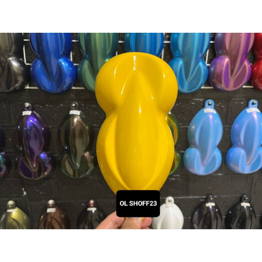 Cat Kuning Lemon Yellow PU Polyuretane