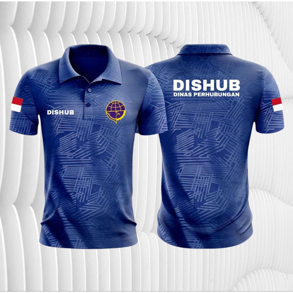 kaos wangky embose dishub/kaos kerah dishub/polo shirt dishub