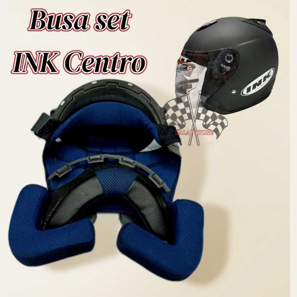 Busa set helm ink centro, busa full set ink centro